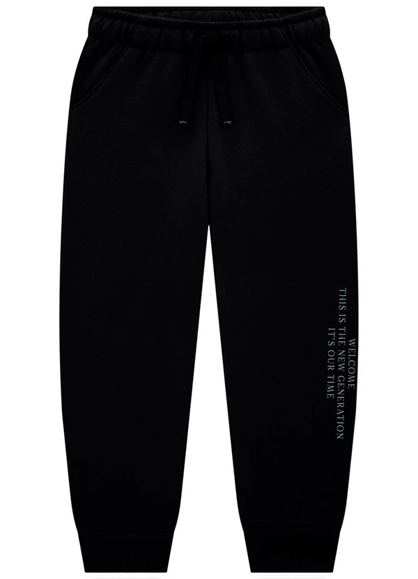 Milon - Conjunto Infantil Menino Lettering  Verde 3