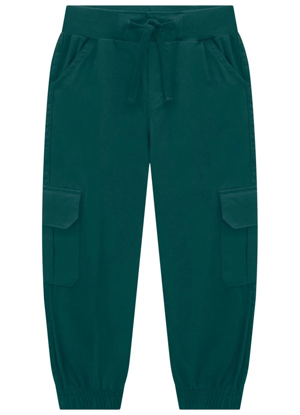 Milon - Conjunto Infantil Menino Lettering  Verde 3