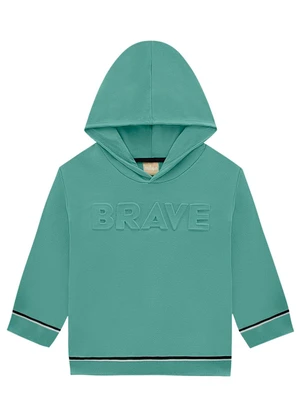Milon - Conjunto Infantil Menino Lettering  Verde - MILON