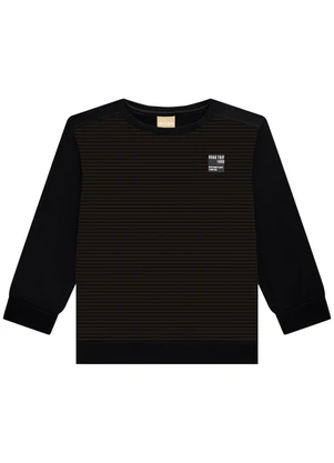 Milon - Conjunto Infantil Menino  Preto - MILON