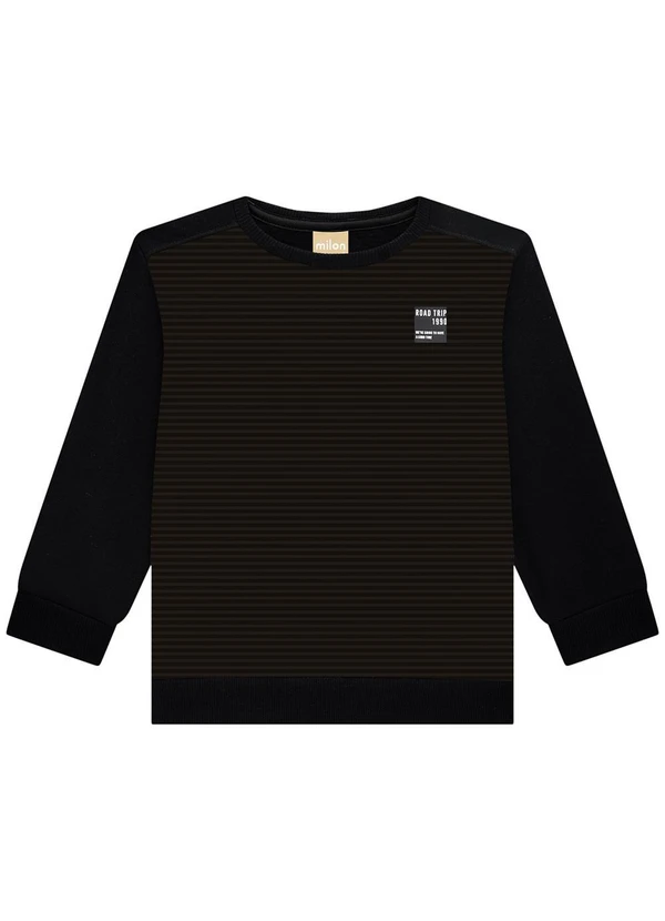 Milon - Conjunto Infantil Menino Preto 2