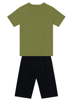 Brandili - Conjunto Infantil Menino Skate Verde - BRANDILI