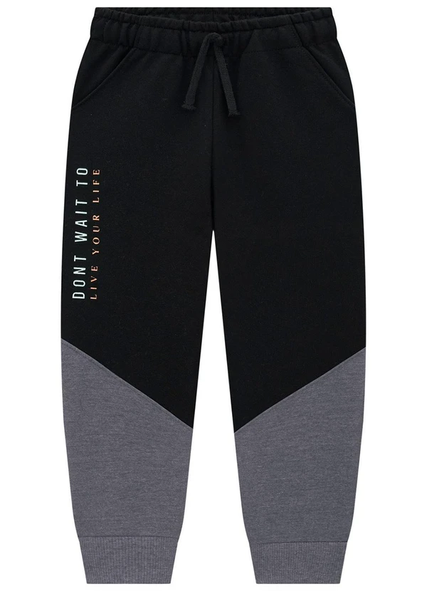 Milon - Conjunto Infatil Menino Lettering Branco 3