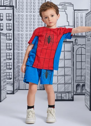 Youccie - Conjunto Marvel Homem-Aranha Vermelho - YOUCCIE