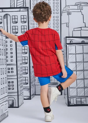 Youccie - Conjunto Marvel Homem-Aranha Vermelho - YOUCCIE