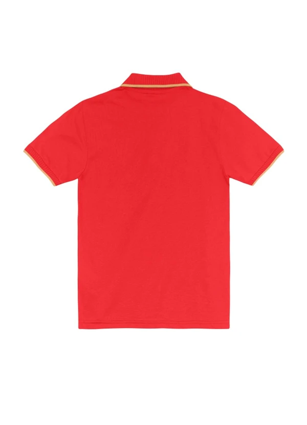 Brandili - Conjunto Polo Infantil Menino Vermelho 5