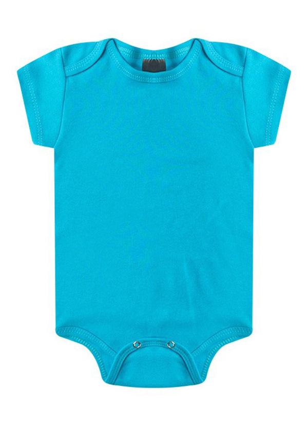 Rosa Azul - Jardineira + Body Bebê Menino Tubarão Azul 2