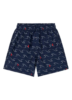 Quimby - Bermuda Boxer Microfibra Azul - QUIMBY