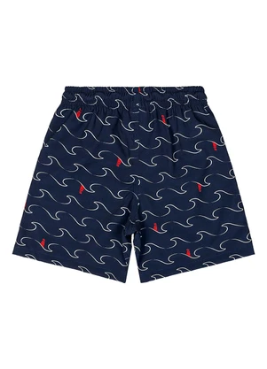Quimby - Bermuda Boxer Microfibra Azul - QUIMBY