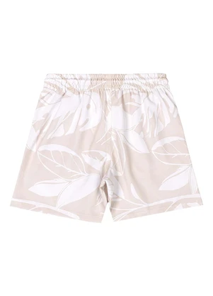 Quimby - Bermuda Boxer Microfibra Bege - QUIMBY