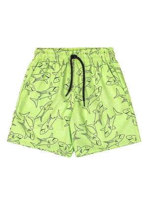Quimby - Bermuda Boxer Microfibra Verde - QUIMBY