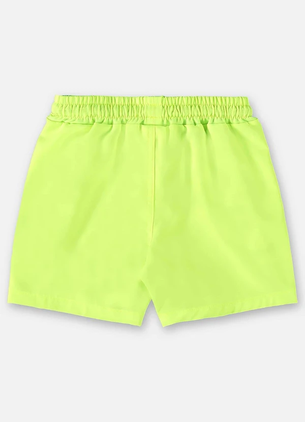 Up Baby - Bermuda em Microfibra Amarelo 2