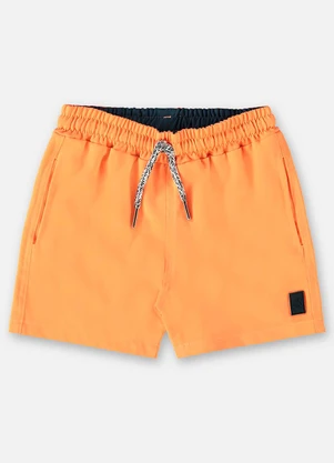 Up Baby - Bermuda em Microfibra Laranja - UP BABY