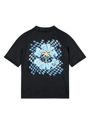 Marlan - Camiseta em Malha Proteção Uv Preto - MARLAN