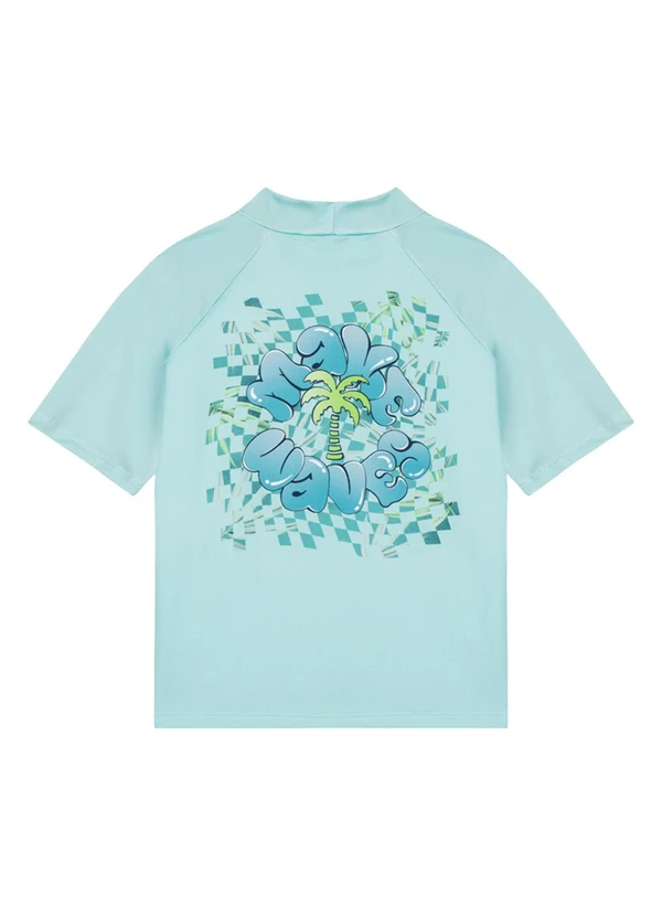 Marlan - Camiseta em Malha Proteção Uv Verde 6