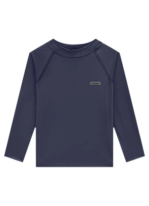 Marlan - Camiseta Unissex em Malha Proteção Uv Azul - MARLAN