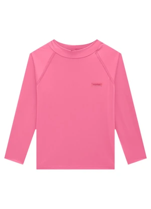 Marlan - Camiseta Unissex em Malha Proteção Uv Rosa - MARLAN