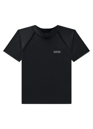 Marlan - Camiseta Unissex Lisa Proteção Uv Preto - MARLAN