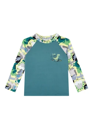 Marlan - Conjunto Camiseta e Sunga Proteção Uv Verde - MARLAN
