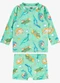 Rovi Kids - Conjunto Camiseta Manga Longa e Sunga Uv Azul - variação: Verde