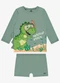 Rovi Kids - Conjunto Camiseta Manga Longa e Sunga Uv Azul - variação: Verde