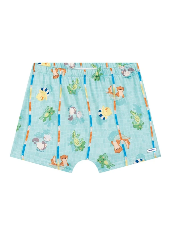 Marlan - Conjunto Camiseta Manga Longa e Sunga Verde 4