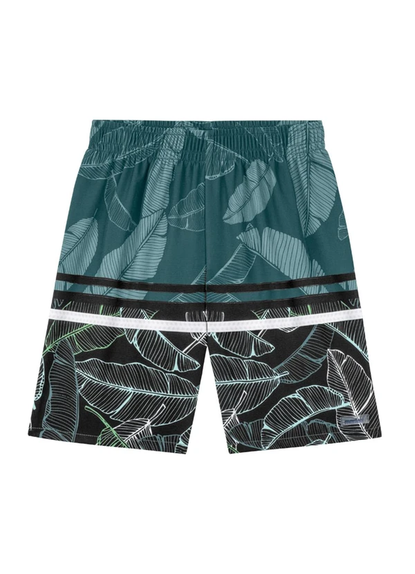 Marlan - Conjunto Camiseta Manga Longa Uv e Bermuda Verde 4