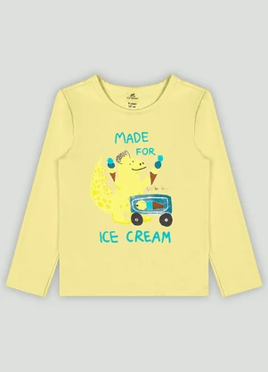 Up Baby - Conjunto com Camiseta e Sunga Amarelo - UP BABY