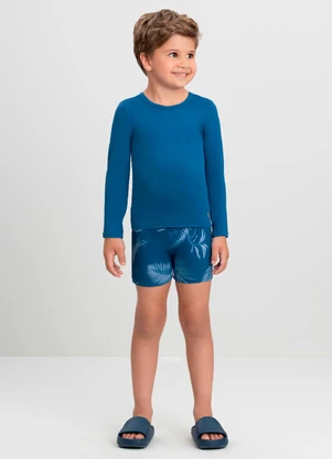 Conjunto de Praia Infantil Quimby Azul - QUIMBY