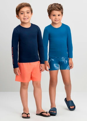 Conjunto de Praia Infantil Quimby Azul - QUIMBY
