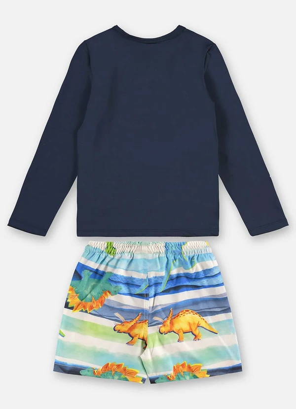 Up Baby - Conjunto Fps +50 Infantil Menino Azul 5