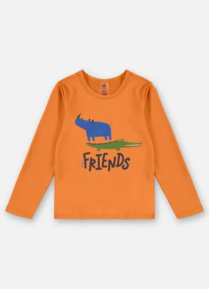 Up Baby - Conjunto Fps +50 Infantil Menino Laranja - UP BABY