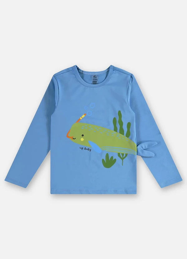 Up Baby - Conjunto Infantil Masculino Fps+50 Azul 3