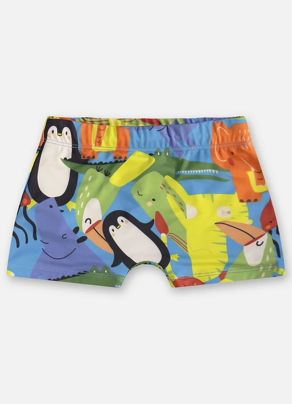 Up Baby - Conjunto Infantil Masculino Fps+50 Azul 4