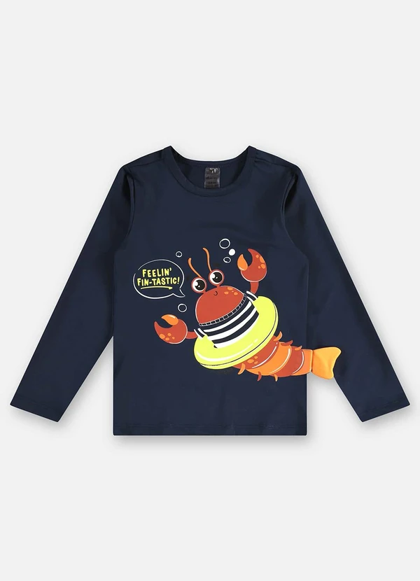 Up Baby - Conjunto Infantil Masculino Fps+50 Azul 3