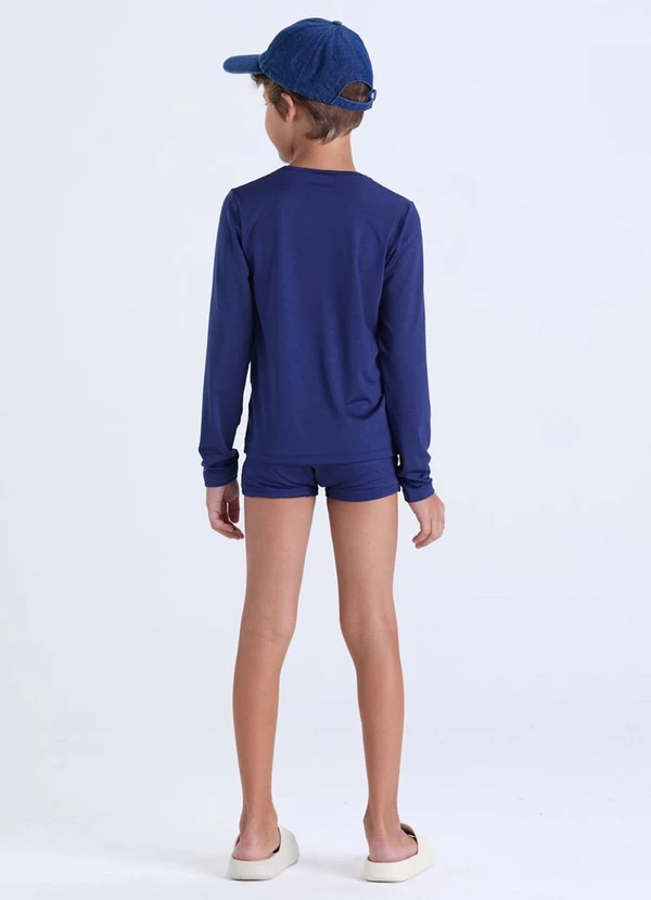 Vida Costeira - Conjunto  Infantil Masculino  Uv50+ Azul Escuro 2