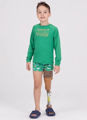 Vida Costeira - Conjunto Manga Longa Uv 50+ Ocean Azul - VIDA COSTEIRA