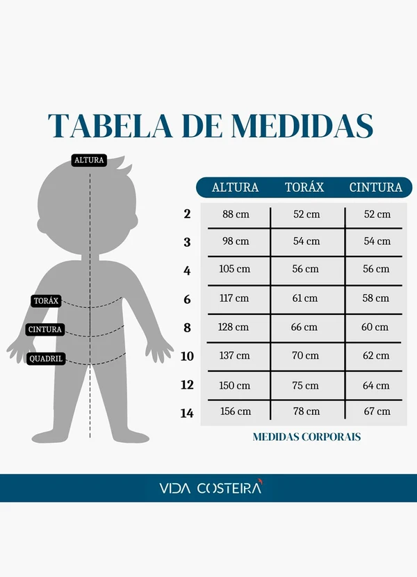 Vida Costeira - Conjunto Infantil Manga Longa Uv 50+ Liso Preto 5