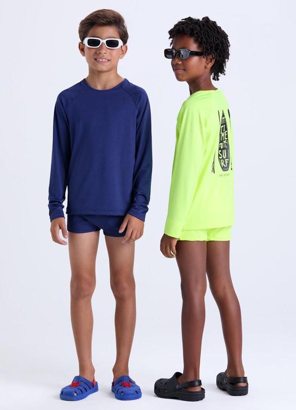 Vida Costeira - Conjunto Moda Praia Uv50+ Amarelo 3