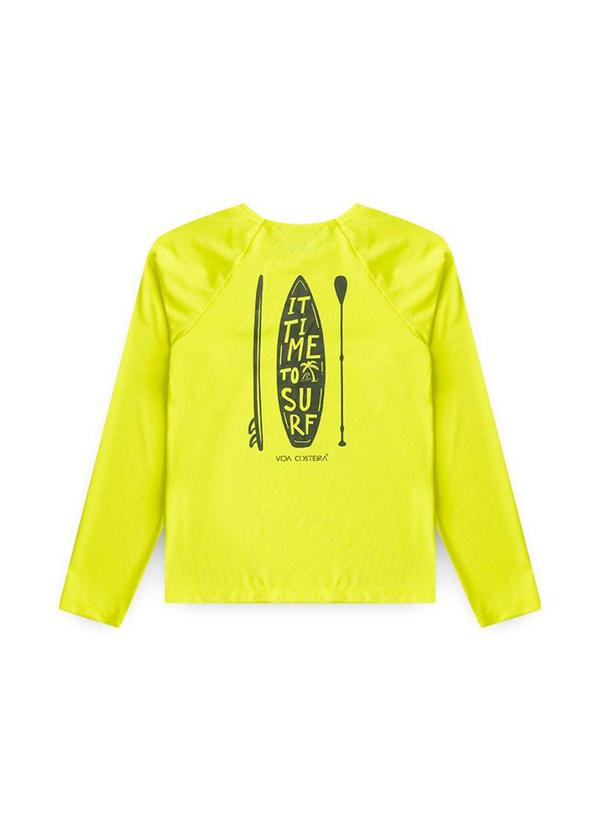 Vida Costeira - Conjunto Moda Praia Uv50+ Amarelo 6