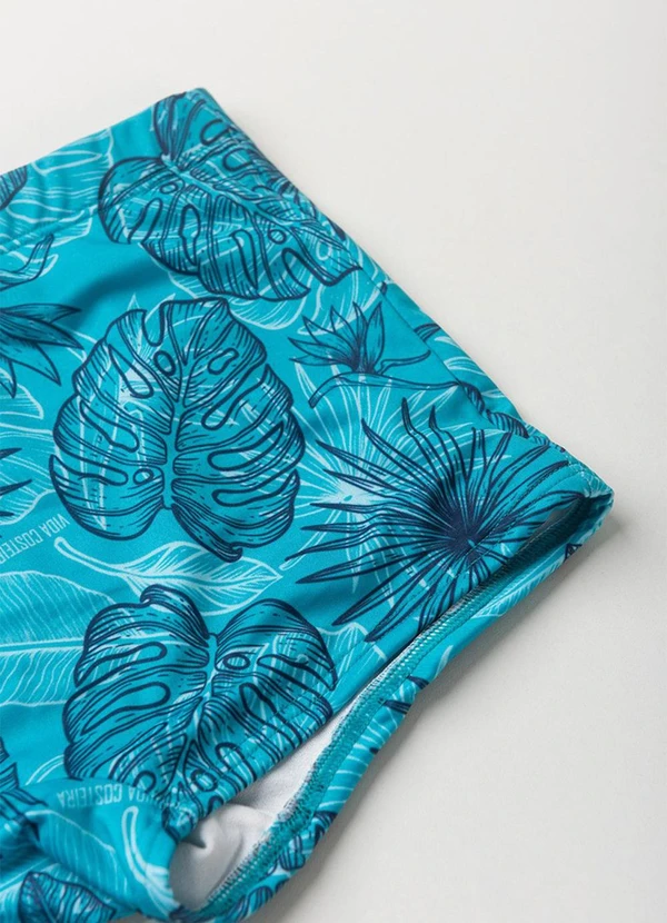 Vida Costeira - Conjunto Moda Praia Uv50+ Azul Escuro 6