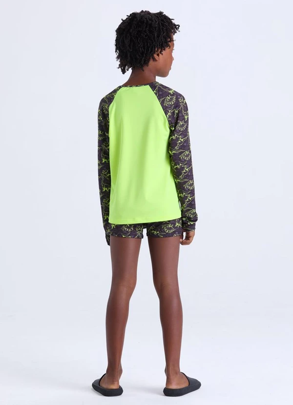 Vida Costeira - Conjunto Moda Praia Uv50+ Infantil Amarelo 2