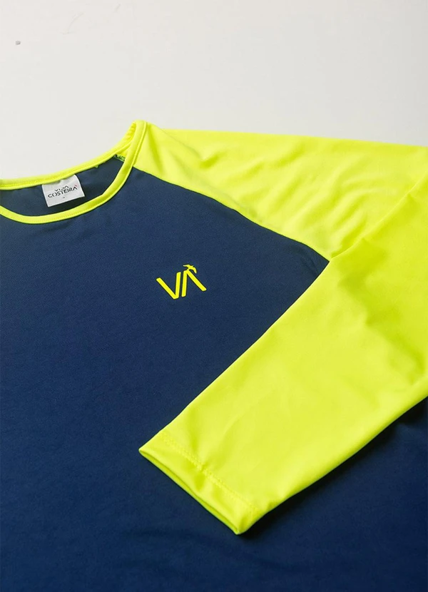 Vida Costeira - Conjunto Moda Praia Uv50+ Infantil Neon 5