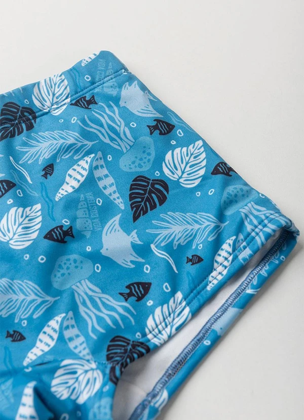 Vida Costeira - Conjunto Moda Praia Uv50+ Masculino  Preto 6