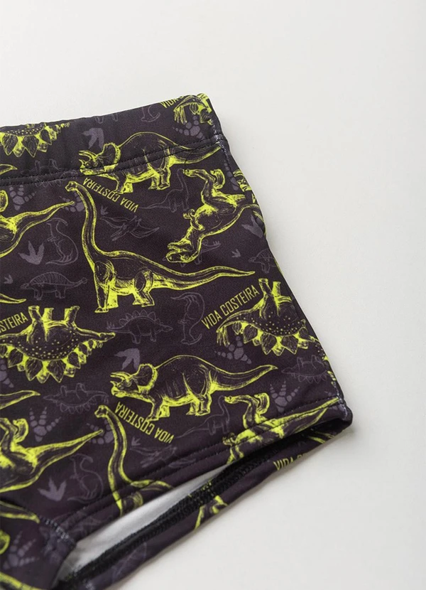 Vida Costeira - Conjunto Moda Praia Uv50+ Masculino Preto 6