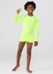 Vida Costeira - Conjunto Praia Uv50+ Raglan Vida Costeira Neon - variação: Neon