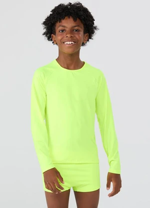 Vida Costeira - Conjunto Praia Uv50+ Surf Polvo Costas Neon - VIDA COSTEIRA