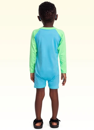 Fakini Kids - Macacão Moda Praia Verde - FAKINI KIDS