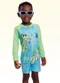 Fakini Kids - Macacão Moda Praia Amarelo - variação: Verde