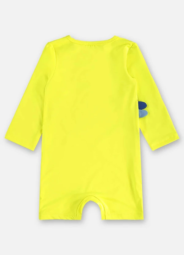 Up Baby - Macaquinho Bebê Menino com Fps +50 Amarelo 2